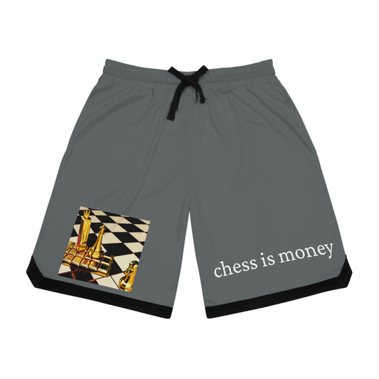 Chess is money athletic shorts